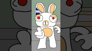 rabbid steals grandmas teddy bear 🐻 🐻🐻 animation [upl. by Gilpin]