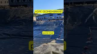 geomembrane constructionpond liner geomembrane hdpegeomembrane fishing landfill hdpe [upl. by Kowal]