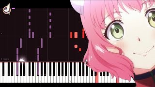 Kanata no Astra OP  Starfrost  Piano Cover Synthesia 「ピアノ」 [upl. by Inele746]