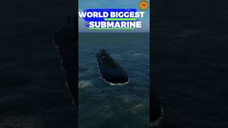 world biggest submarine ever built Typhoon class submarine in hindi shorts  inside submarine [upl. by Ayit]