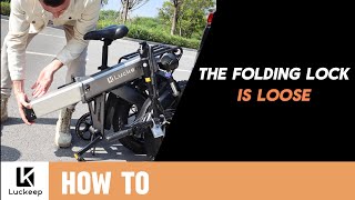 How to If the folding lock is loose X1 [upl. by Gordon]