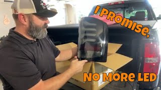 Alpharex LED Tail Lights Install and Review [upl. by Bokaj]