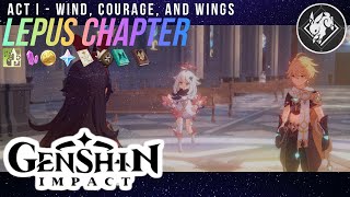 GENSHIN IMPACT Lepus Chapter Act I  Wind Courage and Wings [upl. by Flaherty]