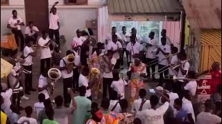 Awoyo sofo being played loud at Takwa ohyewakomemmasqueraders6954 [upl. by Nnitsuj264]