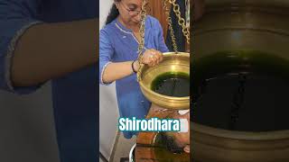 Shirodhara Therapy Shirodhara Ayurveda Abhyanga Panchakarma music flute love [upl. by Ulrika]