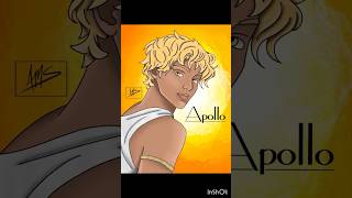 Drawing Greek gods and goddesses art shorts epicthemusical apollo procreate greekmythology [upl. by Om]