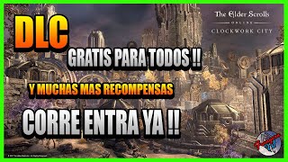 THE ELDER SCROLLS ONLINE  DLC GRATIS  RECOMPENSAS GRATIS  TESO [upl. by Aenit]