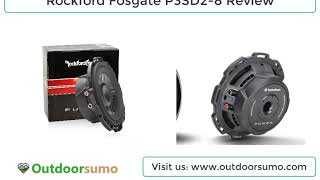 Rockford Fosgate P3SD2 8 8 Dual 2 Ohm Punch Series Shallow Mount Car Subwoofer Review by outdoorsumo [upl. by Kathrine193]