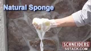 Natural Bathing Sponge from Schneiders [upl. by Etnohc]