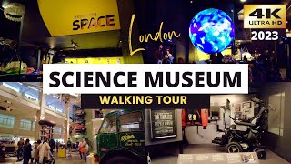 Science Museum in London 2023 🇬🇧London FREE Attraction  4K Walking Tour [upl. by Jobina52]