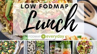 Low FODMAP Lunch Recipes and Ideas [upl. by Lehcim485]