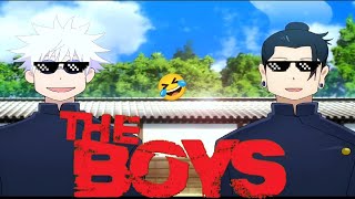 THE BOYS MEME PART 3  GOJO thug life moment jujutsu Kaisen Funny moments gojo theboysmeme [upl. by Iong]