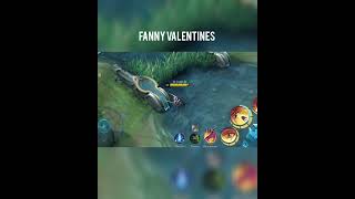 Fanny Valentine Skins quotHeart Afloatquot showcase  mlbb mobilelegends fannyvideo mlbbidcreator [upl. by Currie]