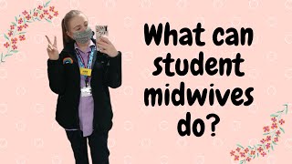 WHAT CAN STUDENT MIDWIVES DO Everything 1st year student midwives can do on placement [upl. by Garin538]