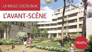 LAVANT SCENE  Programme Immobilier Neuf Nexity à La Baule Escoublac [upl. by Acherman]