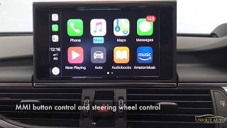 Audi A6 A7 C7 CarPlay Retrofit Demonstration [upl. by Ardnasal]