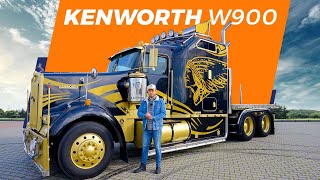 Kenworth W900  Legendarna ciężarówka z USA  Ekstra OTOMOTO TV [upl. by Alikat]