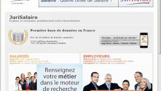 Evaluez gratuitement votre salaire avec juritravail  mode demploi [upl. by Alexei]