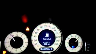 mercedesbenz w211 e500 acceleration 0140 [upl. by Wash]