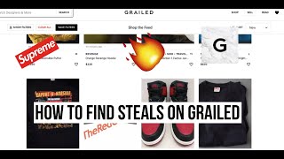 How To Find STEALS on GRAILED [upl. by Acirt]