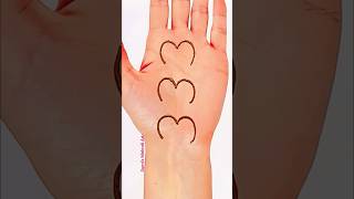 333 Easy Trick Mehndi Design for Hand mehndi easymehndi youtubeshorts trending shorts video [upl. by Lessard]