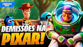 PIXAR SOFRE COM DEMISSÕES [upl. by Einnahpets513]