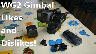 FeiyuTech WG2 Likes and Dislikes  Hero5 Waterproof Wearable Gimbal [upl. by Hoashis]