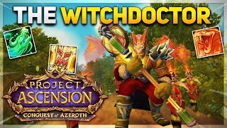 AN ABSOULTELY AMAZING TRANSFORMATION  Conquest of Azeroth CLOSED ALPHA  Witch Doctor 150 [upl. by Ydnes]