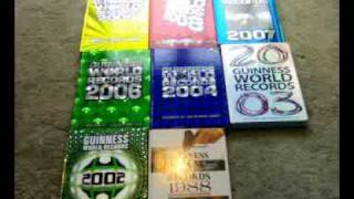 Guinness World Record Books Collection [upl. by Lanni]