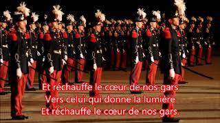 En traîneau 🇫🇷 chant militaire avec paroles [upl. by Elleraj155]