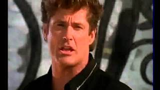 David Hasselhoff  quotUntil The Last Teardrop Fallsquot  Music Video Baywatch [upl. by Niwhsa944]