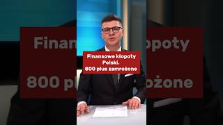 Finansowe kłopoty Polski news 800plus europe ue eu [upl. by Dido]