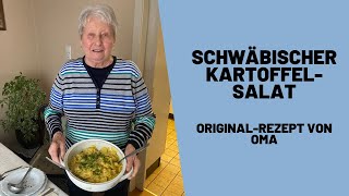 Schwäbischer Kartoffelsalat  Original schwäbisches Rezept von Oma [upl. by Naz]