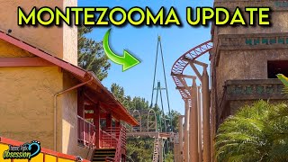 Camp Snoopy amp Montezoomas Revenge Updates at Knott’s Berry Farm [upl. by Brodench]