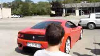 Ferrari 360 Challenge Stradale Near Crash [upl. by Florry]