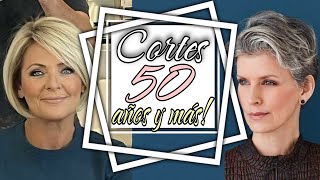 NUEVOS CORTES 2024 Cabello CORTO MUJER 50 años y más Tendencia Femenina [upl. by Lemrac]