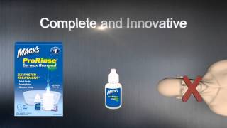 Macks® Pro Rinse Earwax Removal System [upl. by Hyps937]