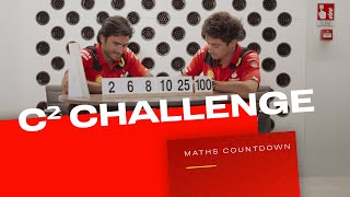 Charles Leclerc amp Carlos Sainz’s Countdown Challenge [upl. by Nerok]