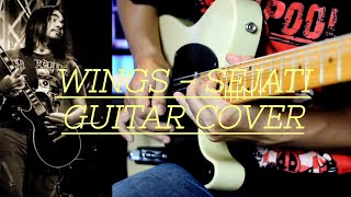 WINGS  SEJATI  LEAD GUITAR COVER music wings joebranko mnasir [upl. by Fitting269]