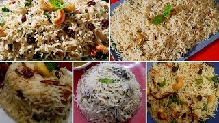 variety rice recipespulao recipes in tamil5 different rice recipeslunch box reciperice varieties [upl. by Marmawke]