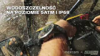 Testy na Poligonie 4x4 Smartwatch Maxcom TITAN Chronos [upl. by Pincince393]