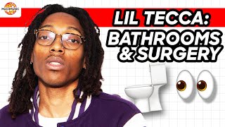 LIL TECCA TALKS PAST FEUD WITH TORONTO TEC amp HIS PASSION FOR BATHROOMS [upl. by Eward]