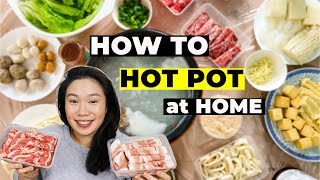 How To Make Hot Pot at Home Hot Pot Recipe amp Ingredients Easy Dinner Ideas [upl. by Sander508]