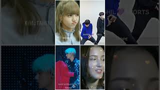 Lisa 💗 vs Bts 💜 Momoland 💓  Who is favourite  Lisa Jungkook Taehyung Nanusy momoland btsshorts [upl. by Assile651]