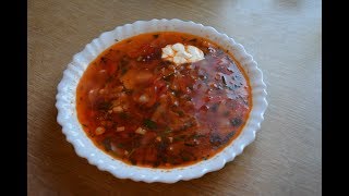 Borsch  Borschtsch  Rezept von Olga [upl. by Kinna]