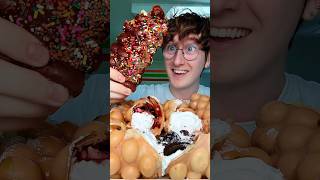 Ranking EVERY Bubble Waffle In Korea [upl. by Enrobialc]