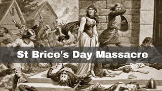 13th November 1002 Æthelred the Unready orders St Brice’s Day Massacre of Danes living in England [upl. by Aleb]