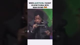 Lauryn Hill showing how to hype up a crowd 🔥 [upl. by Irahc101]