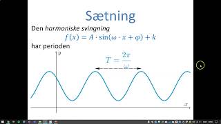 Trigonometriske funktioner  Bevis Perioden for harmonisk svingning [upl. by Noirret738]