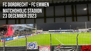 99 FC Dordrecht  FC Emmen  23 December 2023 [upl. by Roselani]